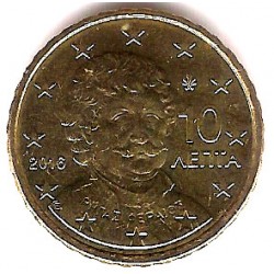 Grecia. 2016. 10 Céntimos (SC)