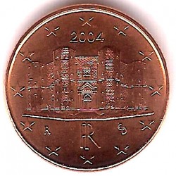 Italia. 2004. 1 Céntimo (SC)