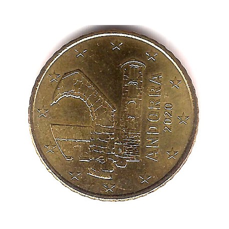 Andorra. 2020. 50 Céntimos (SC)