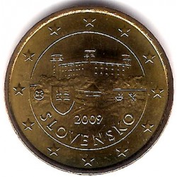 Eslovaquia. 2009. 50 Céntimos (SC)