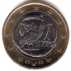 Grecia. 2005. 1 Euro (SC)