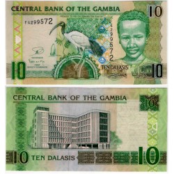 (26c) Gambia. 2006-13. 10 Dalasis (SC)