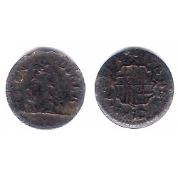 Carlos III (Arch. Austria). 1710. Dinero (BC) Ceca de Barcelona