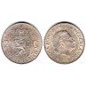(185) Paises Bajos. 1964. 2½ Gulden (MBC) (Plata)