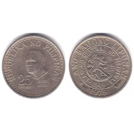 (227) Filipinas. 1979. 25 Sentimos (MBC)