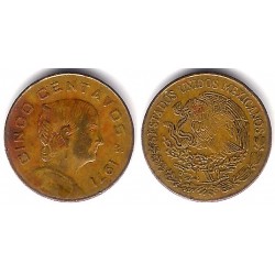 (427) Estados Unidos Mexicanos. 1971. 5 Centavos (MBC-)