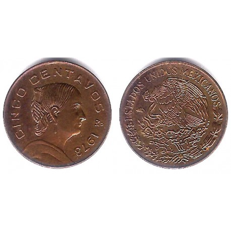 (427) Estados Unidos Mexicanos. 1973. 5 Centavos (MBC+)