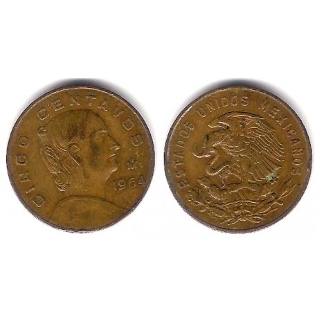 (426) Estados Unidos Mexicanos. 1964. 5 Centavos (MBC)