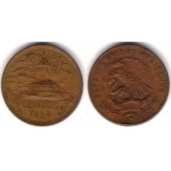 (440) Estados Unidos Mexicanos. 1969. 20 Centavos (MBC-)