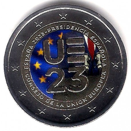 España. 2023. 2 Euro (SC) Coloreada