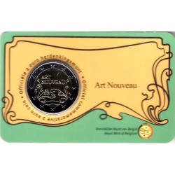 Bélgica. 2023. 2 Euro (SC) Art Nouveau