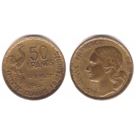 (918.2) Francia. 1952(B). 50 Francs (MBC)