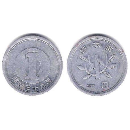 (Y74) Japón. 1964(39). 1 Yen (BC+)