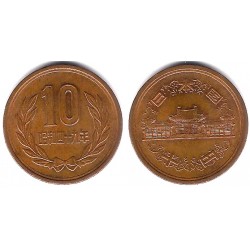 (Y73a) Japón. 1964(39). 10 Yen (MBC)