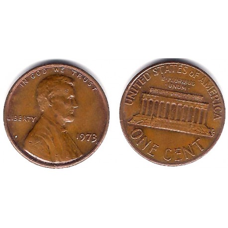 (201) Estados Unidos de América. 1973. 1 Cent (MBC)