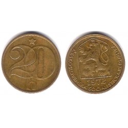 (74) Checoslovaquia. 1972. 20 Haleru (MBC+)