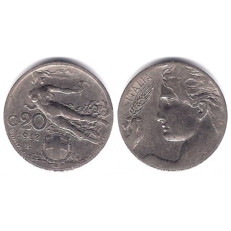 (44) Italia. 1912. 20 Centesimi (MBC)