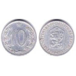 (49.1) Checoslovaquia. 1961. 10 Haleru (MBC-)