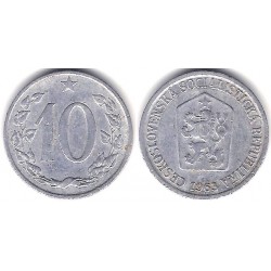 (49.1) Checoslovaquia. 1963. 10 Haleru (MBC)