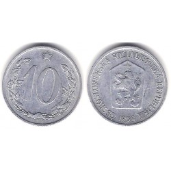 (49.1) Checoslovaquia. 1968. 10 Haleru (MBC)