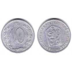(49.1) Checoslovaquia. 1965. 10 Haleru (MBC+)