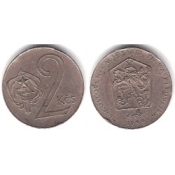 (75) Checoslovaquia. 1989. 2 Koruny (MBC)