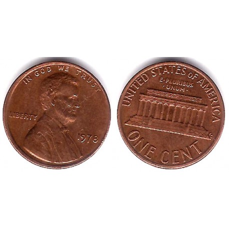 (201) Estados Unidos de América. 1978. 1 Cent (MBC)