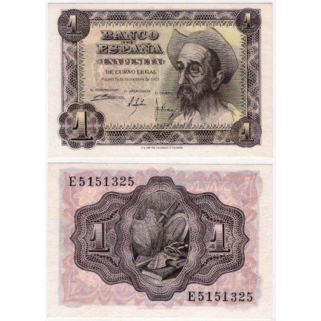 Estado Español. 1951. 1 Peseta (SC) Serie E