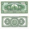 (83a) Perú. 1966. 5 Soles de Oro (SC-) Pequeño agujero y manchas
