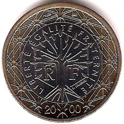 Francia. 2000. 1 Euro (SC)