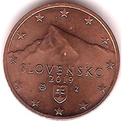 Eslovaquia. 2019. 2 Céntimos (SC)