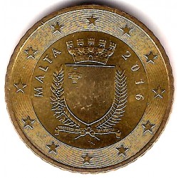 Malta. 2016(F). 50 Céntimos (SC)