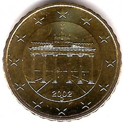 Alemania. 2002(D). 10 Céntimos (SC)