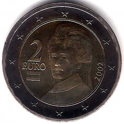 Austria. 2002. 2 Euro (SC)
