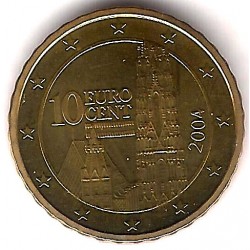Austria. 2004. 10 Céntimos (SC)
