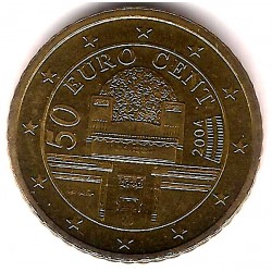 Austria. 2004. 50 Céntimos (SC)