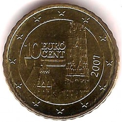 Austria. 2007. 10 Céntimos (SC)