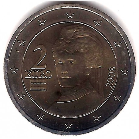 Austria. 2008. 2 Euro (SC)