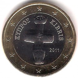Chipre. 2011. 1 Euro (SC)