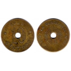 La Guixolense. San Feliu de Guixols. 1925. 10 Céntimos (BC/BC+)