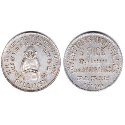 S. Dick, Inventions Nouvelles. Paris. Ficha (EBC)