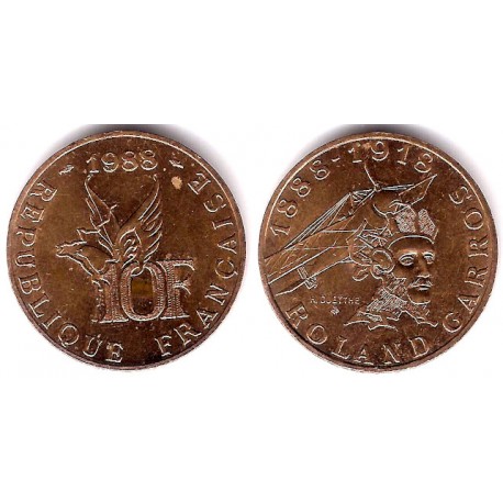 (965) Francia. 1988. 10 Francs (EBC-)