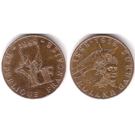 (965) Francia. 1988. 10 Francs (MBC-)