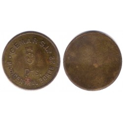 Cemar, SL. Borne. 5 Pesetas (MBC)