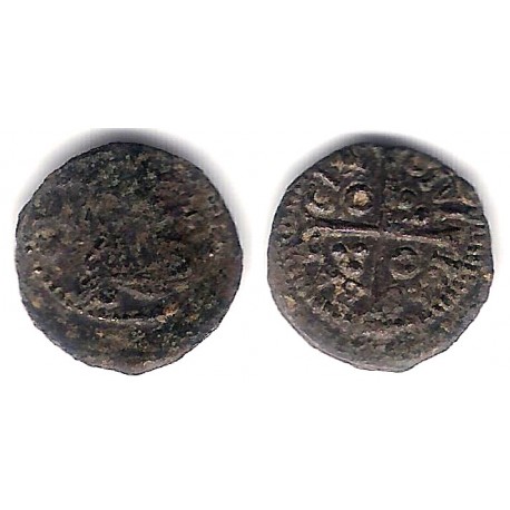 Luis XIV (Principado Catalán). 1646. Dinero (BC-/BC) Ceca de Barcelona