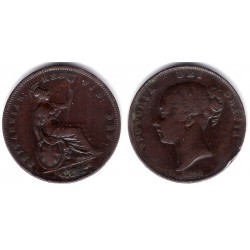 (739) Gran Bretaña. 1854. 1 Penny (BC+)