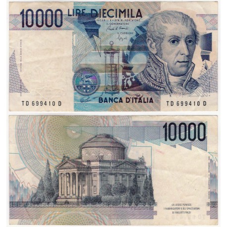 (112b) Italia. 1984. 10000  Lira (MBC+)