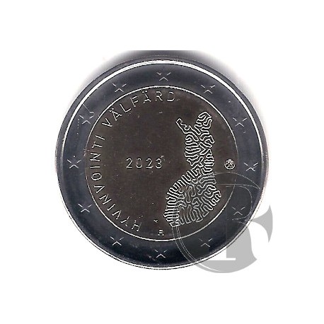 Finlandia. 2023. 2 Euro (SC) Servicios Sanitarios