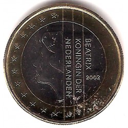 Países Bajos. 2002. 1 Euro (SC)