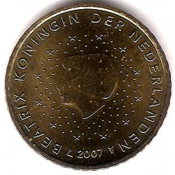 Países Bajos. 2007. 50 Céntimos (SC)